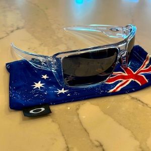 Mens Oakley Double Edge Sunglasses EUC! Rare!